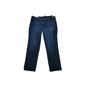 Lee womens mid rise jeans relaxed fit straight leg size 18 medium